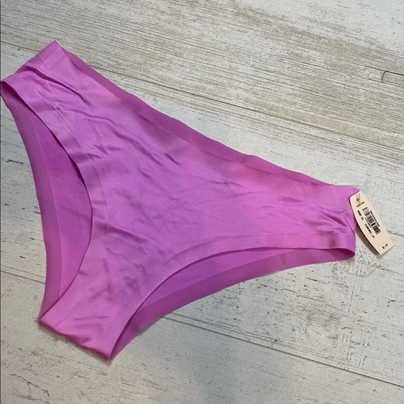 Victorias Secret Purple No Show Sexy Low Rise Cheeky Panties Small - Picture 3 of 8